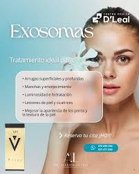Luce una piel radiante con Exosomas! Reduce arrugas, manchas, cicatrices y  mejora la hidratación y textura de tu piel. Agenda tu cita HOY !Te  esperamos! ☺️✨ 📍D'Leal Centro Médico