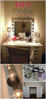 These Amazing Diy Makeup Vanity Table Ideas And Projects That Will Also Be Best Alternative To Mode Diy Vanity Table Diy Makeup Vanity Table Diy Makeup Vanity