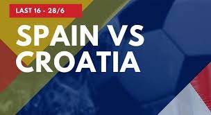Croatia and spain will face each other in euro 2020 round of 16 on june 28. K4a U72tgakqqm