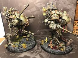 Disturbing Nurgle Knight Conversion Corner Spikey Bits Warhammer 40k Miniatures Fantasy Miniatures Knight