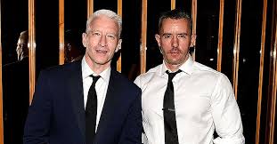 'i wish i still had brown hair!' the tv personality opens up about missing his darker do. Anderson Cooper Explains Decision To Raise Son Wyatt With Ex Benjamin Maisani