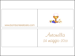 Bomboniere Uncinetto Battesimo Bigliettini Comunione Per Bomboniere Da Stampare Gratis Comunione Bomboniere Etichette Stampabili Gratuite