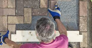 Die Terrasse In Eigenregie Pflastern Terrasse Pflastern Terrasse Randsteine