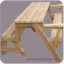 Folding Bench To Picnic Table Instructions Page 4 Folding Picnic Table Picnic Table Bench Picnic Table Plans