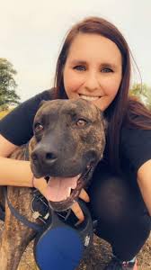 Allow me to introduce myself & my furry baby his name is JJ and he is a  rescue brindle pitbull.! He may look scary but he is the biggest baby lol  😊 |