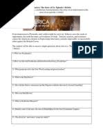 Jamestown is the first settled with 500 settlers, only. America The Story Of Us Episode 1 Rebels Worksheet Docx Plymouth Colony The United States