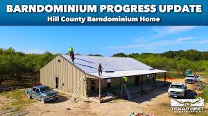 Offering a beautiful and roomy space, a barndominium house can with the right barndoniminium floor plans and designs, it's no doubt that you'll get the most of this house. Hill County Barndominium Home Progress Update Texas Best Construction Youtube
