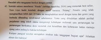2 ini disajikan dalam bentuk soal pilihan ganda. Tolong Di Jawab Saya Benar Benar Butuh Jawabannyasoal Kutipan Paragraf Tersebut Merupakan Brainly Co Id