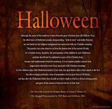 All Hallows Eve Halloween Is Meant To Prepare Our Hearts And Minds For The Celebration Of All Saints Day Tomorrow Ha True Christianity Hallows Eve Catholic