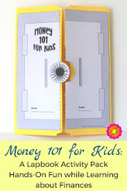 Money 101 For Kids Lapbook Activity Pack Money Concepts Budget Planner Free Family Money