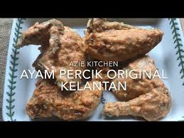 Masukkan ayam tadi dan rebus setengah empuk. Ayam Percik Original Kelantan Yang Sedap Youtube