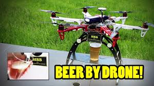 Then you can store in a great refrigerator and keep the beer refrigerated. Beer Delivery By Drone Youtube