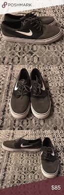 Black And White Nike Slip Ons Hp Men S Nike Slip Ons Boat Shoes White Nikes Nike Shoes