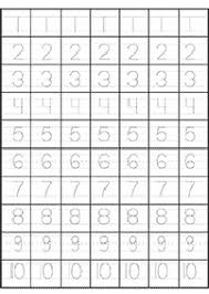 Lembaran Kerja Nombor 1 10 In 2020 Tracing Worksheets Free Printable Worksheets Printable Worksheets