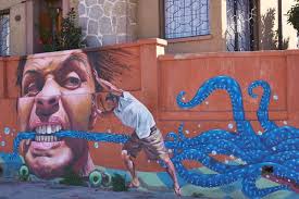 Street Art of Valparaiso — Stock Editorial Photo © richardsjeremy #82794238