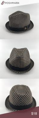 Original Penguin Plaid Fedora Hat Size L Xl Hat Sizes Original Penguin Fedora Hat