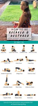 Relaxing Bedtime Yoga Free Printable Pdf Bedtime Yoga Free Yoga Bedtime Yoga Sequence