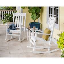 Shop wayfair for the best polywood rocker. Polywood Estate 3 Piece Rocking Chair Set Pws471 1 Polywood Official Store