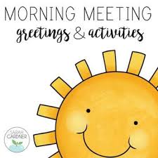 Vibrant and whimsical morning meeting kids clipart is perfect for creating custom classroom resources! This Is A Collection Of Morning Meeting Greeting And Activity Cards The Morning Meeting C Morning Meeting Greetings Morning Meeting Activities Morning Meeting