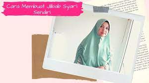 Khimar jenis ini memiliki bentuk yang maksud kerudung pet khimar, jilbab segi empat instant pet syari, cara memakai khimar, cara. Cara Membuat Jilbab Syar I Sendiri Mudah Untuk Pemula Youtube