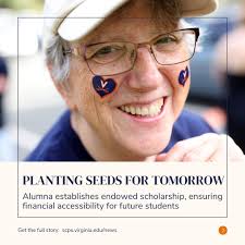 Meet Rashida Mitchell, a UVA alum who graduated in '96 with an  undergraduate degree in Government and came back to the UVA community  through SCPS. 🎓 After years of wanting to pursue