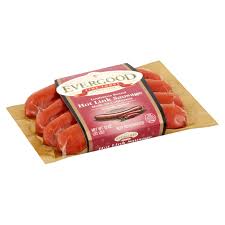 Other uncooked sausages are available in certain regions in link form, including italian, bratwurst, chorizo, and linguica. Evergood Fine Foods Hot Link Sausage 13 Oz Walmart Com Walmart Com