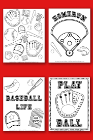 Thousands of free printable coloring pages for kids! Baseball Color Pages Life Is Sweeter By Design