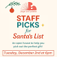Staff Picks -- Open House — Page & Palette event in Fairhope, AL