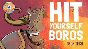 The main parts of the deck: Instant Deck Tech Hit Yourself Boros Modern