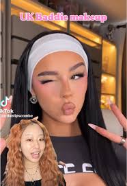 UK🇬🇧 Baddie makeup💋 激かわすぎてハマりそう🥹🫶💓 参考にしたのは⇨ @Jordan #海外メイク　 #ukbaddiemakeup #makeuptutorial