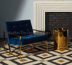 2020 new single sofa nordic modern. China Modern Nordic Simple Popular Metal Golden Living Room Armrest Single Sofa China Modern Sofa Dining Sofa