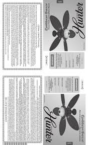 We know how it is; Hunter Caribbean Breeze 54094 Owner S Manual And Installation Manual Pdf Download Manualslib