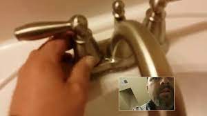 Leaky moen faucets can usually be repaired by competent adults. How To Replace A 1224 Moen Cartridge Youtube
