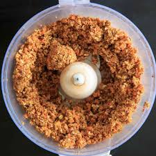 Combine the carrot, cornmeal, oil, water, syrup, salt and cinnamon. Carrot Cake Energy Bites Vegan Gluten Free No Bake Snack