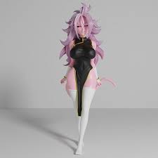 3D model Android 21 Sexy Dreamgirl VR / AR / low-poly | CGTrader