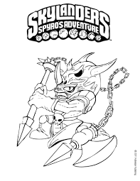 This Site Has Lots Of Skylanders To Colour In Coloring Pages Free Coloring Pictures Printable Coloring Pages