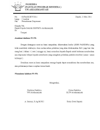 Contoh Surat Dispensasi Tidak Masuk Sekolah Kuliah Dan Kerja Terlengkap Surat Sekolah Kepala Sekolah
