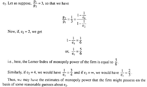 Monopoly Power Degree Sources And Measures Markets