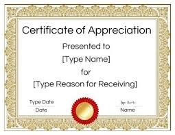 If you want to understand how important appreciation can be, get this; Free Printable Certificate Of Appreciation Template Customize Online
