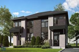 Maison Neuve Condo Neuf Maison Jumelee Maison De Ville Gbd Construction Modern Farmhouse Exterior Farmhouse Exterior House Purchasing