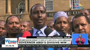 In an exclusive interview with iftiin fm mr abdullahi said he has fallen out with the two legislators because he decided to manage wajir county without their. Governor Abdi Says He Is Ready To Work With Arch Rival Ahmed Abdullahi Youtube