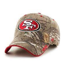 Amazon Com Nfl San Francisco 49ers 47 Frost Mvp Camo Adjustable Hat One Size Fits Most Realtree Camouflage Camouflage Hat Real Tree Camouflage 47 Brand