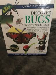 discover bugs educational box set wonders of learning new books stickers chart