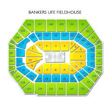 Bankers Life Fieldhouse Seating Map Bankers Life Seating Map