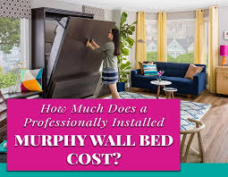 Choose a murphy bed with desk if you plan to work from home, or invest in a smart murphy wall bed to make the most out of a small studio apartm. How Much Does An Installed Murphy Wall Bed Cost Columbus Guest Bedroom Loft Luxury Condominium Innovate Home Org Innovate Home Org