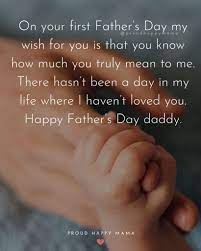 May you shine bright than the diamond. 70 Best Happy First Father S Day Quotes And Sayings With Images