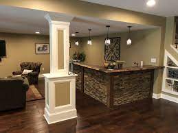 50 Insanely Cool Basement Bar Ideas For Your Home Rustic Basement Bar Rustic Basement Basement Bar Design