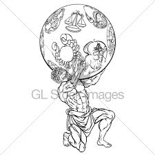 The best selection of royalty free atlas god vector art, graphics and stock illustrations. Atlas Greek Mythology Illustration Gl Stock Images