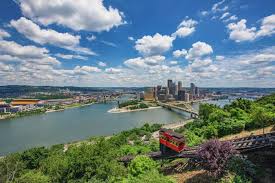 Pittsburgh is known for its rivers. Duquesne Incline Visit Pittsburgh