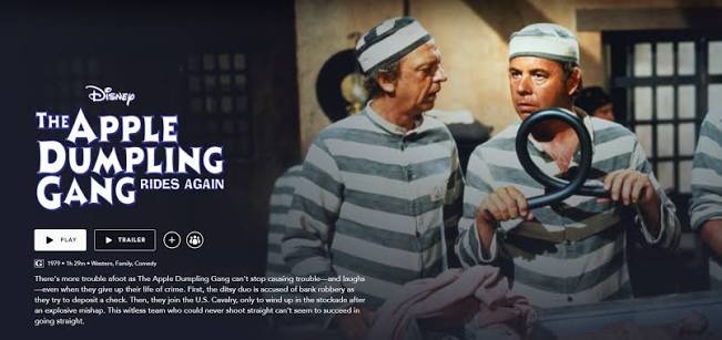 Review: Disney's The Apple Dumpling Gang Rides Again (1979) — Disnerd Movie  Challenge